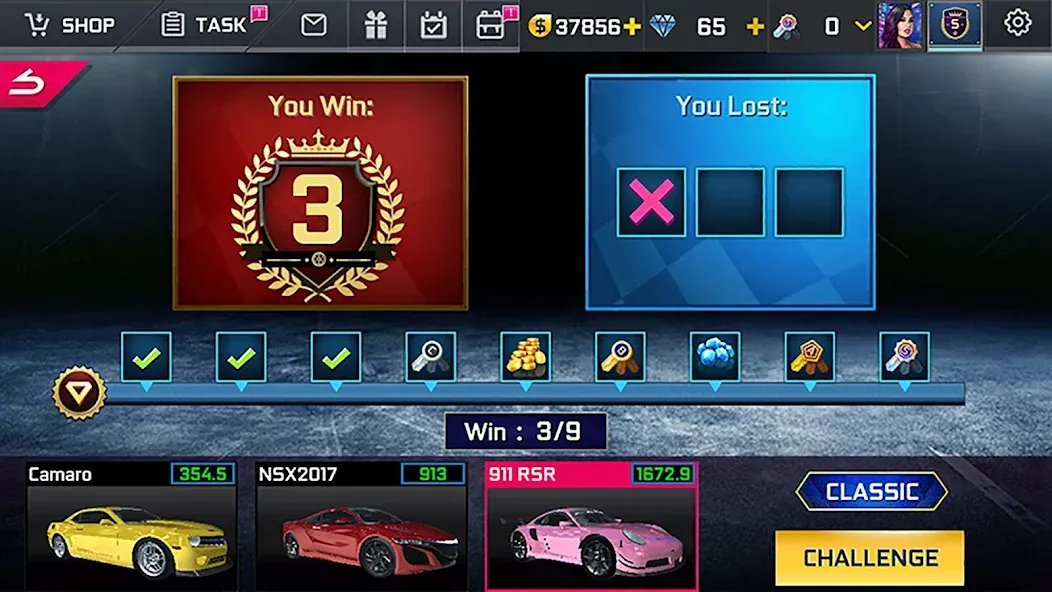Street Racing HD [MOD: безлимитные деньги и все машины открыты] Screenshot 3
