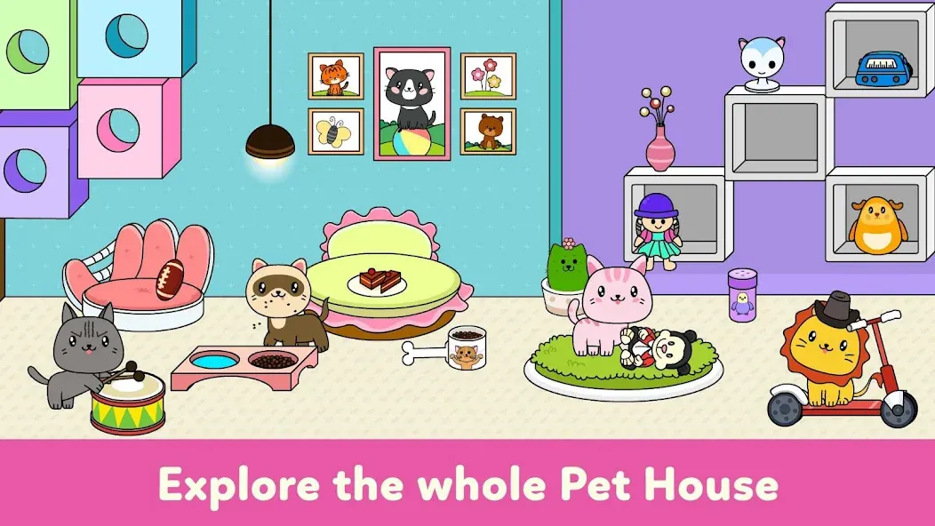 Tizi Town - My Pet Daycare [MOD: все питомцы и локации открыты] Screenshot 2