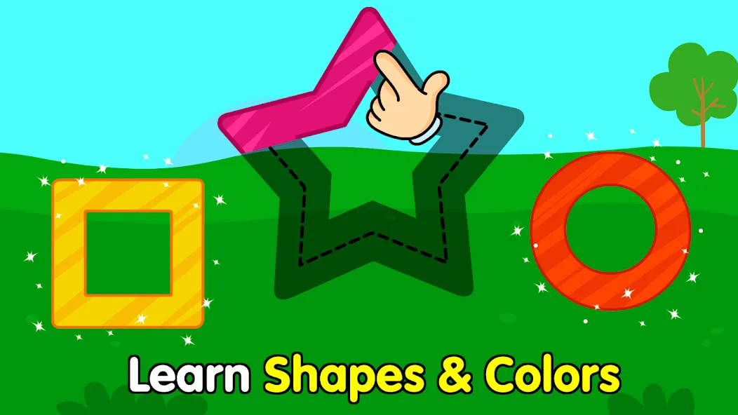 Shapes &amp; Colors Games for Kids [MOD: все игры разблокированы] Screenshot 1