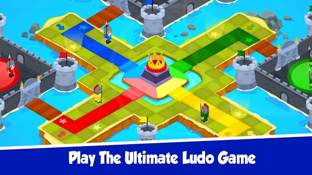 Ludo Offline Dice Board Game [MOD: без рекламы и разблокированы все режимы] Screenshot 1