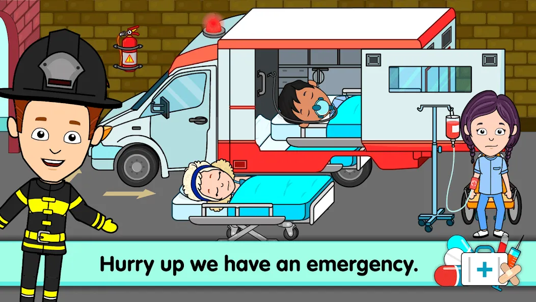 My Hospital Town Doctor Games [MOD: безлимитные деньги и всё открыто] Screenshot 1