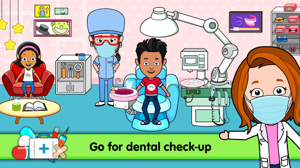 My Hospital Town Doctor Games [MOD: безлимитные деньги и всё открыто] Screenshot 3