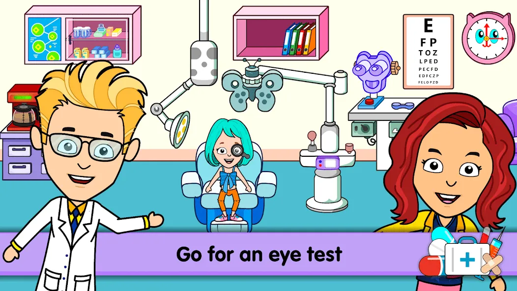 My Hospital Town Doctor Games [MOD: безлимитные деньги и всё открыто] Screenshot 4