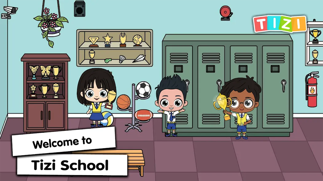 Tizi Town - My School Games [MOD: открыты все школьные локации] Screenshot 1