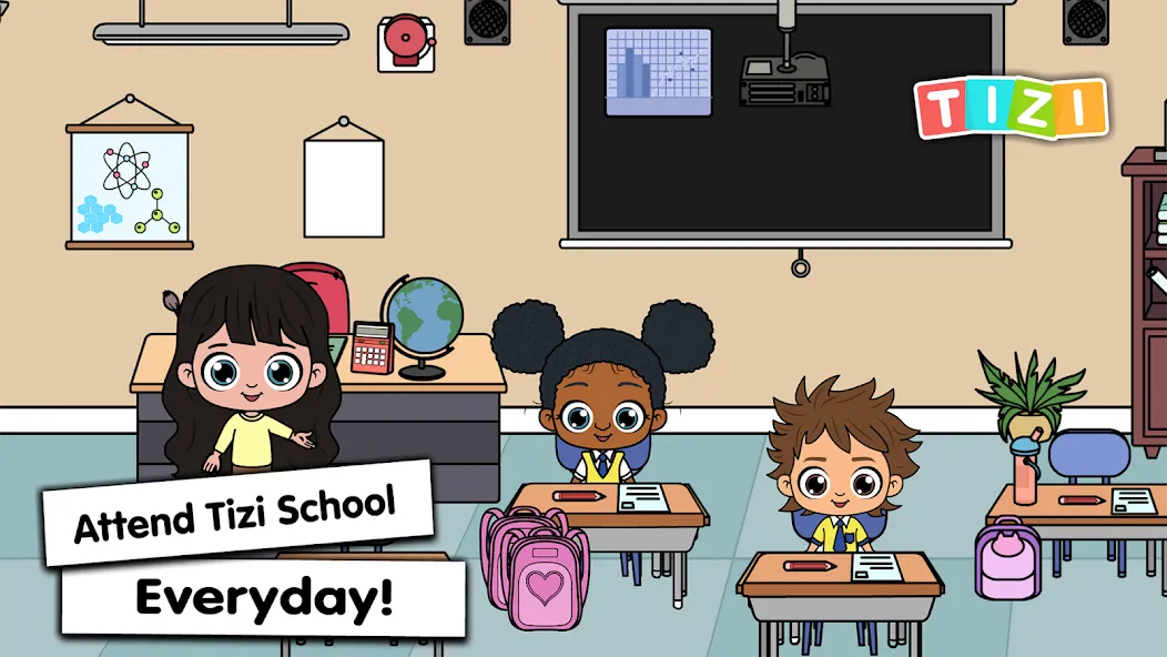 Tizi Town - My School Games [MOD: открыты все школьные локации] Screenshot 2