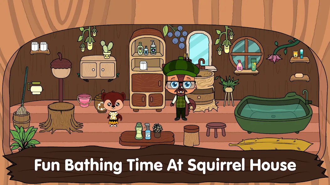 Animal Town - My Squirrel Home [MOD: безлимитные монеты и все предметы] Screenshot 4