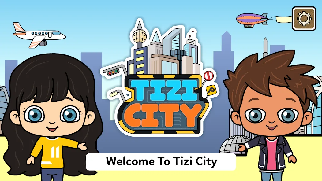 My Tizi City - Town Life Games [MOD: открыты все локации и предметы] Screenshot 1