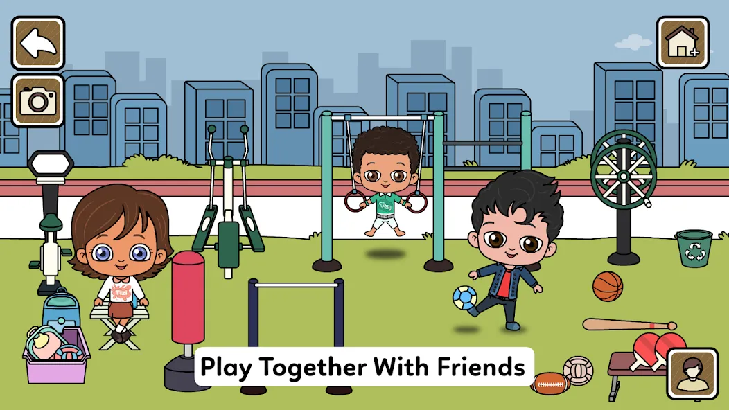 My Tizi City - Town Life Games [MOD: открыты все локации и предметы] Screenshot 3