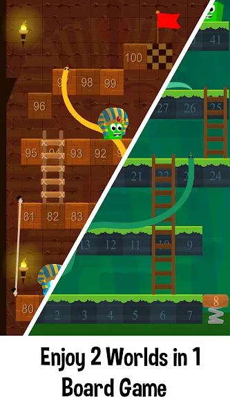 Snake and Ladder Games [MOD: без рекламы и всё разблокировано] Screenshot 2