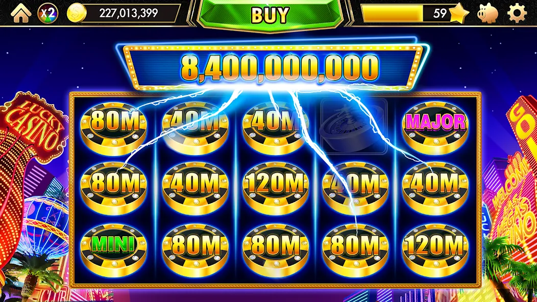 Citizen Casino - Slot Machines [MOD: безлимитные монеты и джекпоты] Screenshot 2