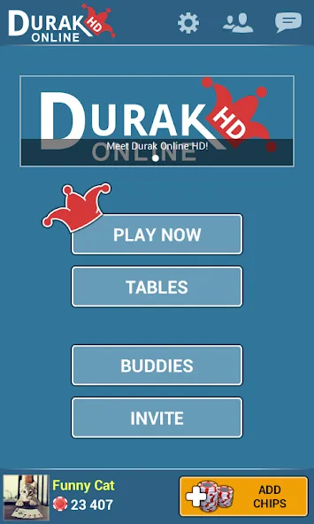Durak Online HD [MOD: без рекламы и быстрый прогресс] Screenshot 2