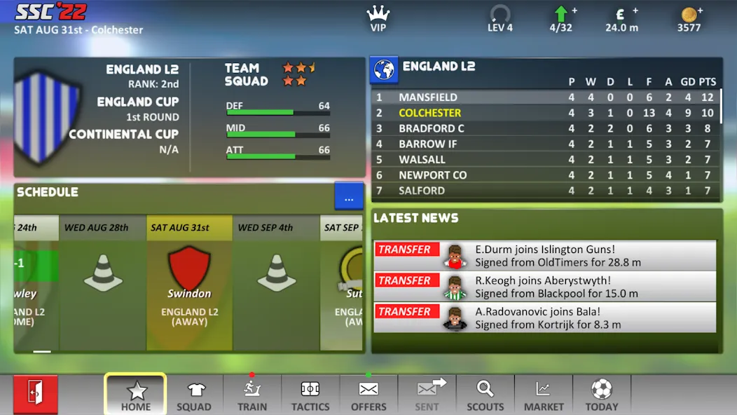 Super Soccer Champs '22 (Ads] [MOD: без рекламы и открыты все режимы] Screenshot 3