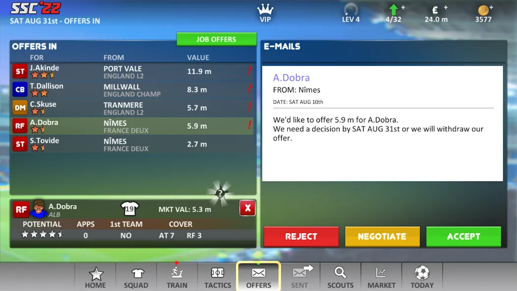 Super Soccer Champs '22 (Ads] [MOD: без рекламы и открыты все режимы] Screenshot 5
