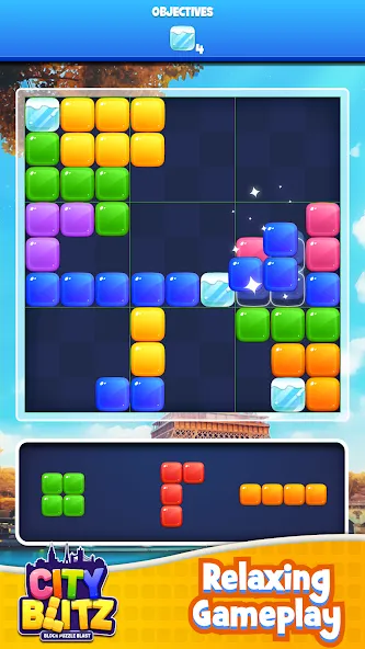 City Blitz-Block Puzzle Blast [MOD: безлимитные монеты и все уровни] Screenshot 2