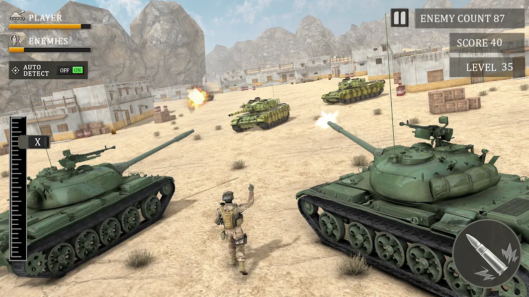 Tank Fury: Battle of Steels [MOD: безлимитные ресурсы и мощные танки] Screenshot 2