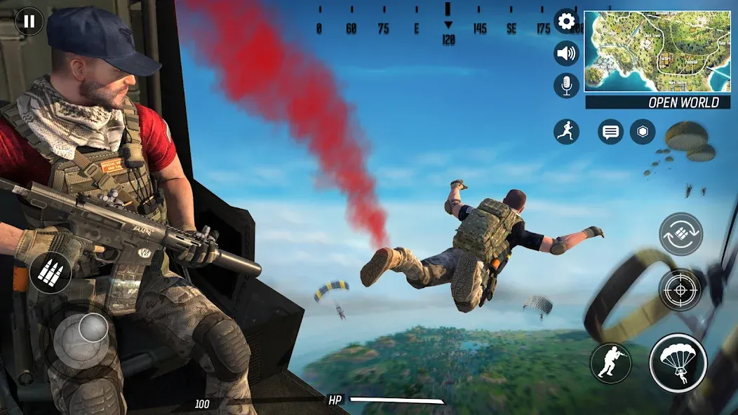 Gun Game: Hero FPS Shooter [MOD: безлимитные патроны и мощное оружие] Screenshot 1