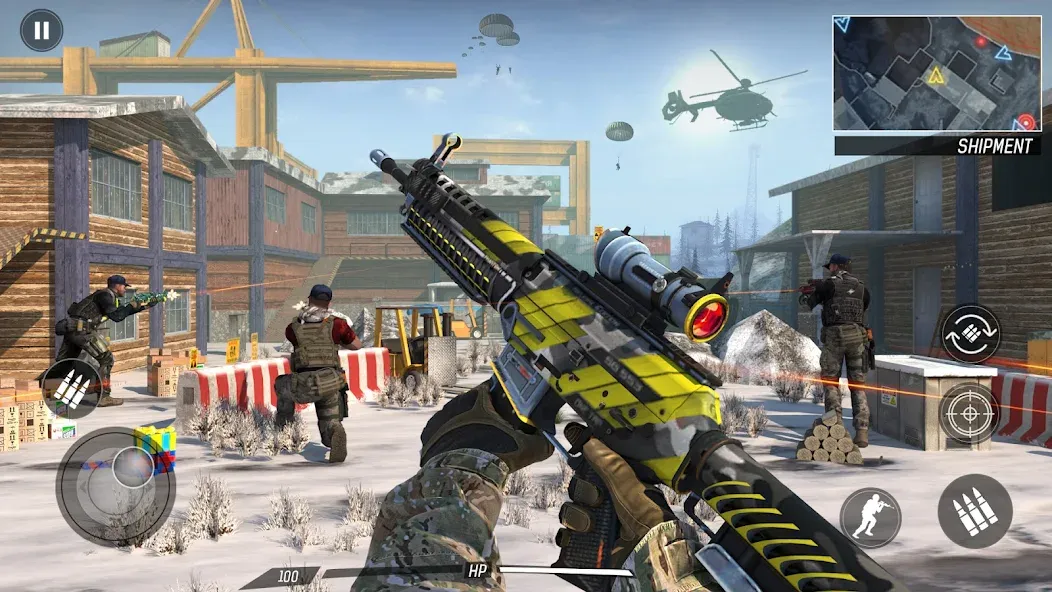 Gun Game: Hero FPS Shooter [MOD: безлимитные патроны и мощное оружие] Screenshot 3