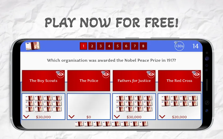 Money Drop - Trivia Quiz Game [MOD: безлимитные деньги и подсказки] Screenshot 3