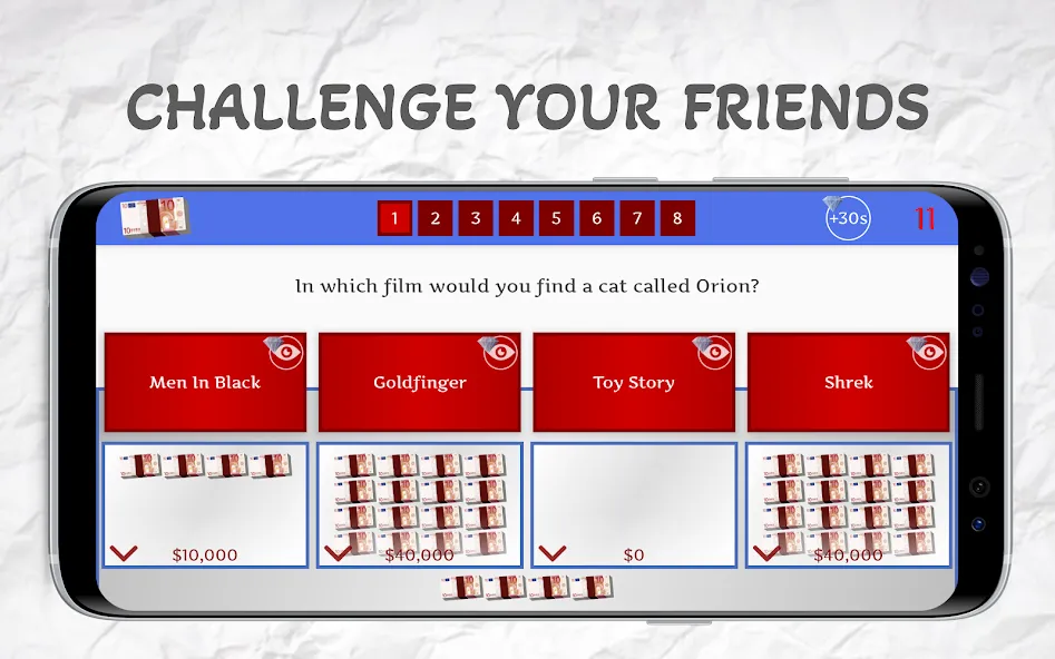 Money Drop - Trivia Quiz Game [MOD: безлимитные деньги и подсказки] Screenshot 5