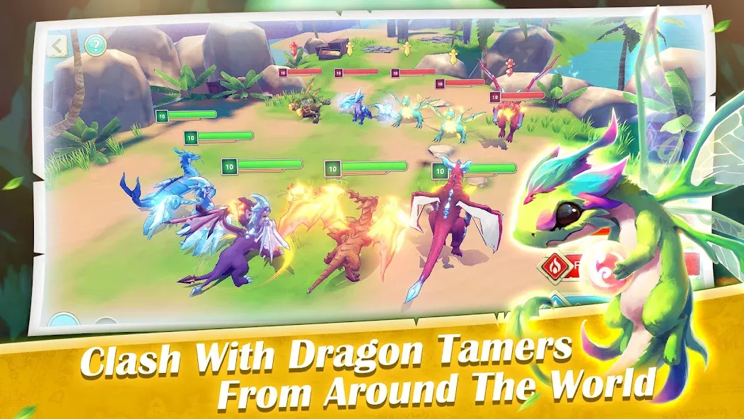 Dragon Tamer [MOD: бесконечные ресурсы и сильные драконы] Screenshot 2