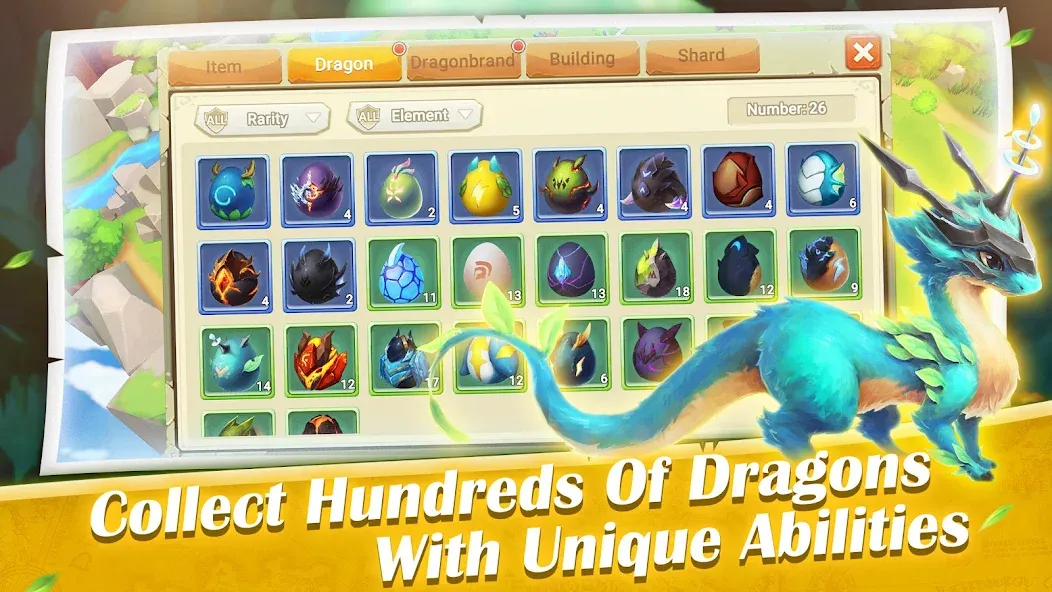 Dragon Tamer [MOD: бесконечные ресурсы и сильные драконы] Screenshot 3