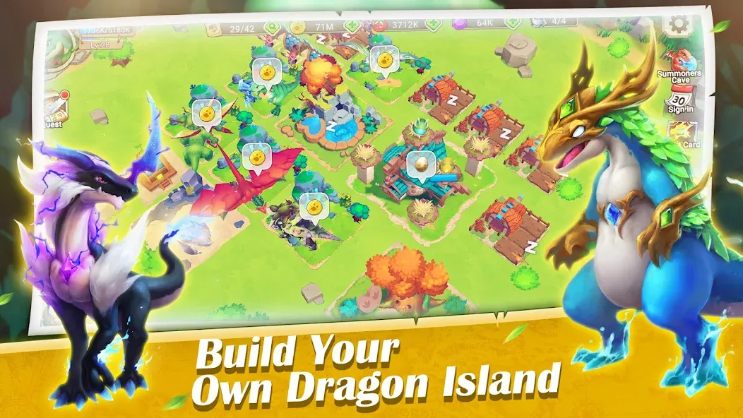 Dragon Tamer [MOD: бесконечные ресурсы и сильные драконы] Screenshot 4