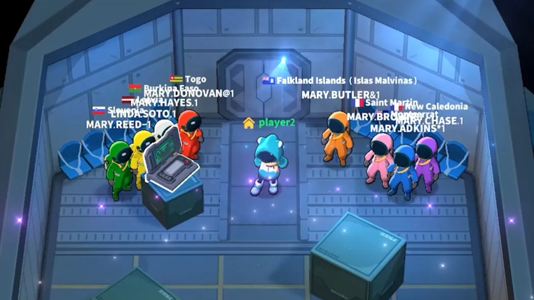Super Sus -Who Is The Impostor [MOD: без рекламы и все роли открыты] Screenshot 2