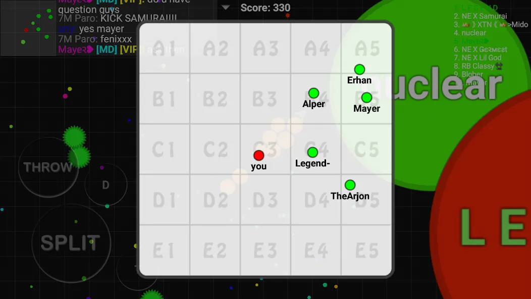 Blob.io - Multiplayer io games [MOD: много монет и мощный старт] Screenshot 5