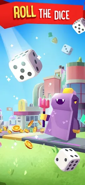 Board Kings: Board Dice Games [MOD: безлимитные броски и монеты] Screenshot 2