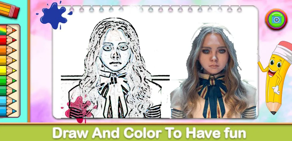 Megan Coloring Game [MOD: все раскраски разблокированы] Screenshot 4