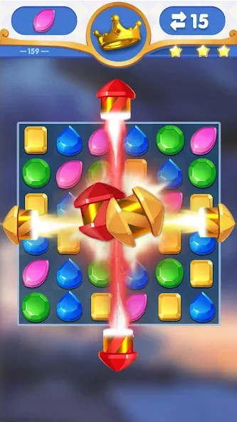 Dragondodo - Jewel Blast [MOD: безлимитные жизни и подсказки] Screenshot 3