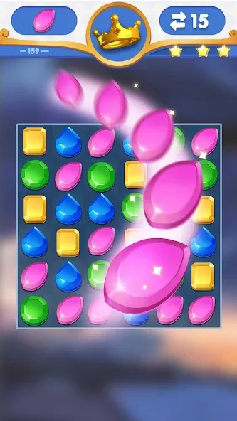 Dragondodo - Jewel Blast [MOD: безлимитные жизни и подсказки] Screenshot 4