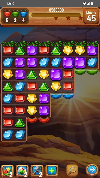 Gems or jewels ? [MOD: безлимитные жизни и усилители] Screenshot 4