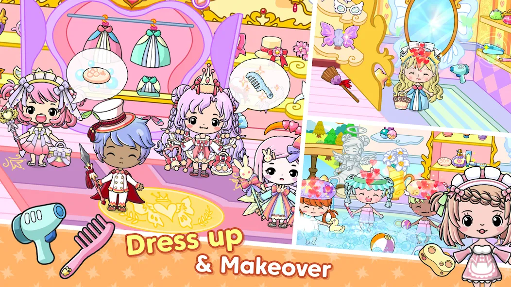 Jibi Land : Princess Castle [MOD: много монет и всё открыто] Screenshot 2