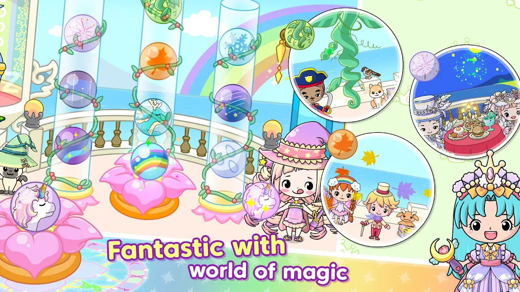 Jibi Land : Princess Castle [MOD: много монет и всё открыто] Screenshot 5