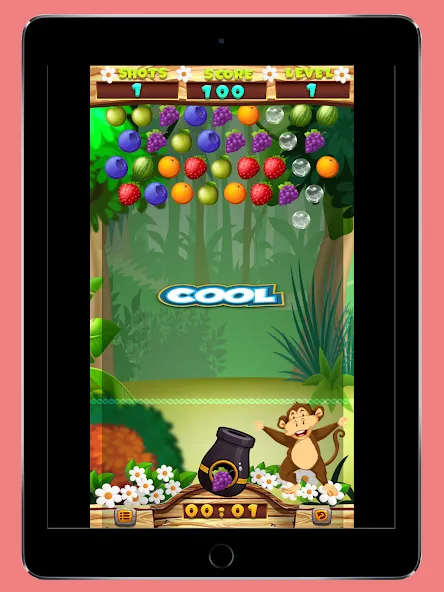 Fruits Shooter Pop [MOD: безлимитные жизни и усилители] Screenshot 5
