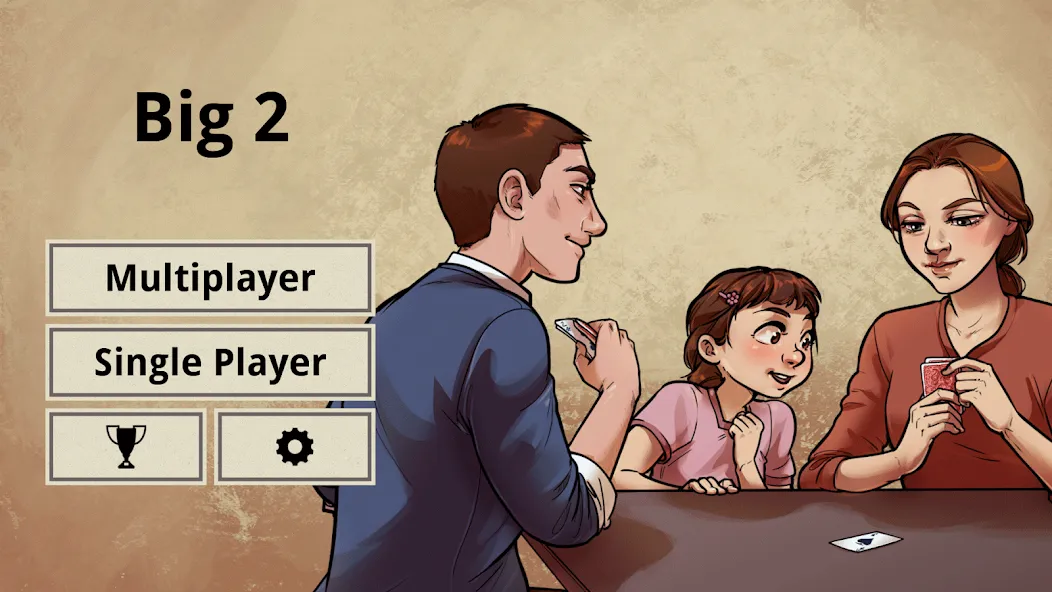 Big 2 [MOD: безлимитные фишки и все бонусы] Screenshot 2