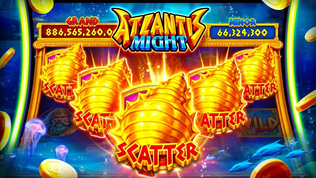 Jackpot Master™ Slots - Casino [MOD: безлимитные монеты и бесплатные вращения] Screenshot 3