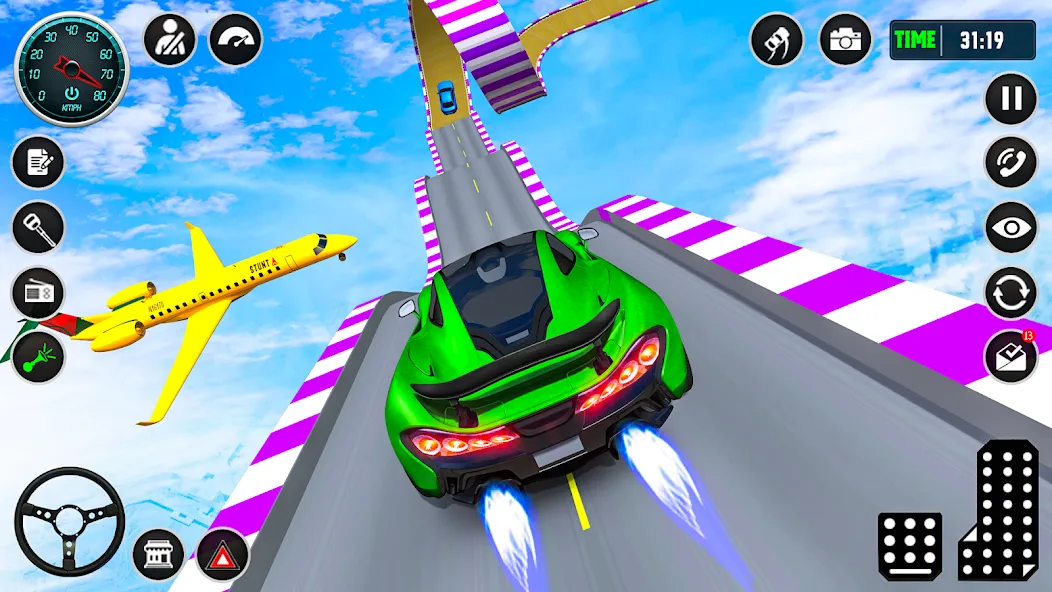 Ramp Car Stunt Racing Game [MOD: безлимитные деньги и все машины открыты] Screenshot 3