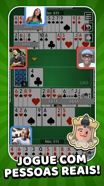 Buraco Jogatina: Card Games [MOD: безлимитные монеты и бонусы] Screenshot 1