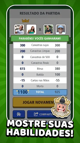 Buraco Jogatina: Card Games [MOD: безлимитные монеты и бонусы] Screenshot 4