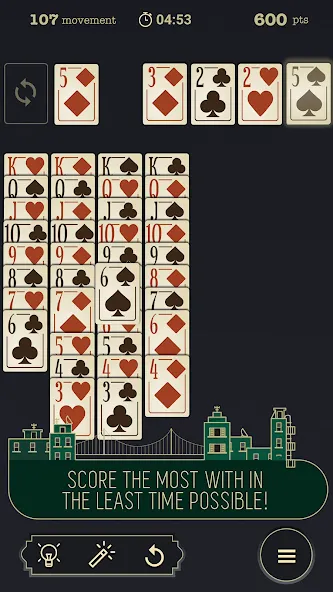 Solitaire Town Jogatina: Cards [MOD: безлимитные монеты и все карты] Screenshot 4