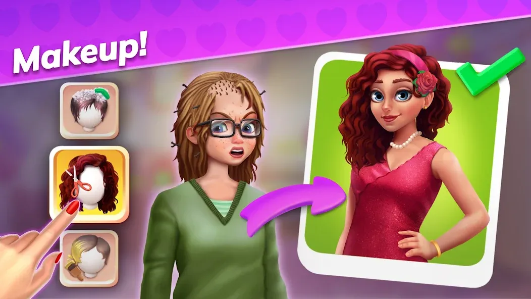 Emma's Mansion: Design &amp; Match [MOD: безлимитные монеты и энергия] Screenshot 1