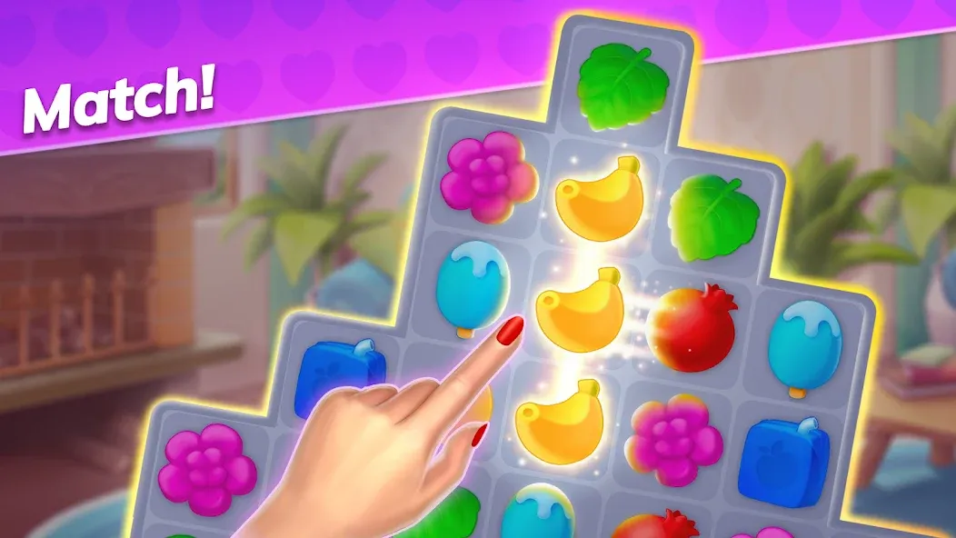 Emma's Mansion: Design &amp; Match [MOD: безлимитные монеты и энергия] Screenshot 5