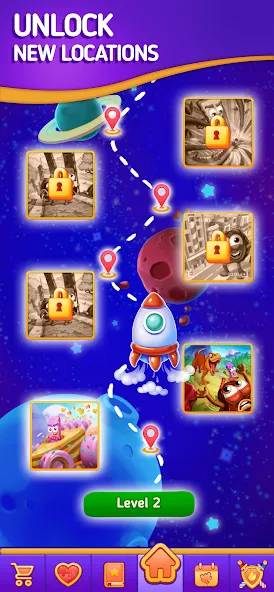 Jigsaw Puzzle by Jolly Battle [MOD: безлимитные подсказки и жизни] Screenshot 2