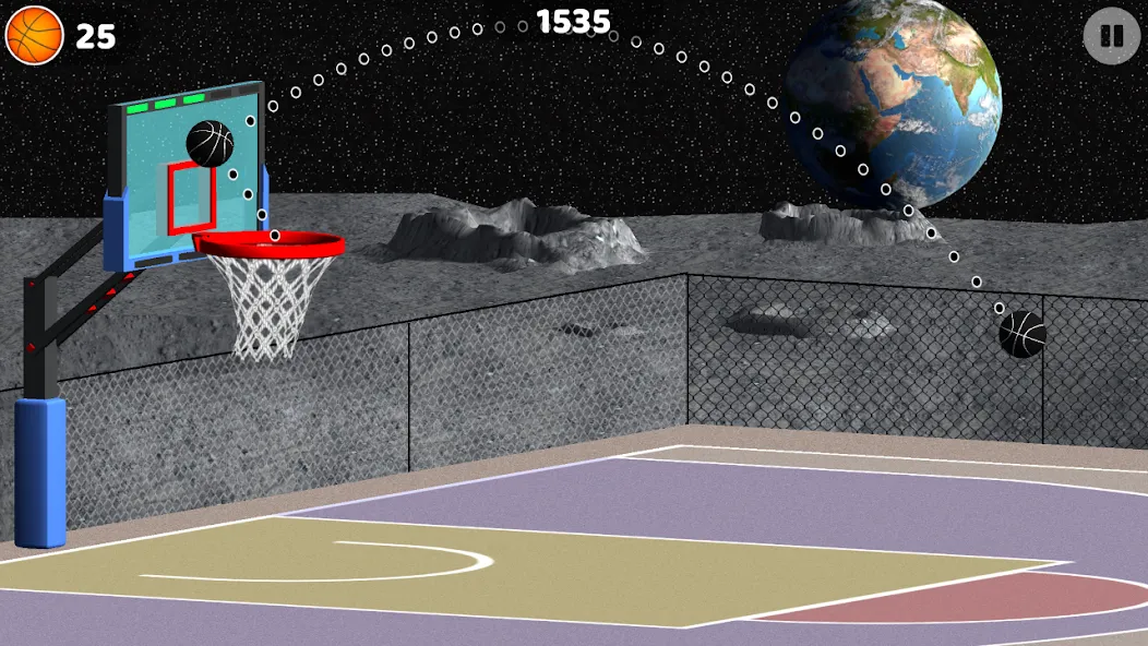 Basketball: Shooting Hoops [MOD: точные броски и много монет] Screenshot 3
