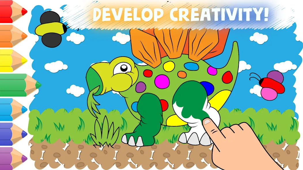 Easy coloring pages for kids [MOD: разблокированы все раскраски] Screenshot 1