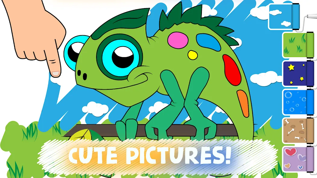 Easy coloring pages for kids [MOD: разблокированы все раскраски] Screenshot 4