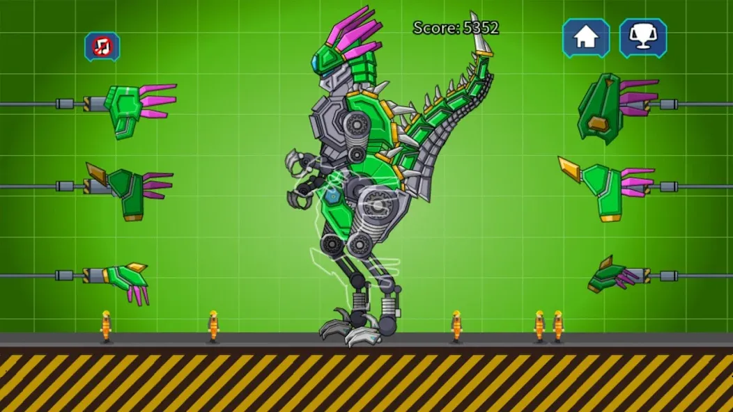 Velociraptor Rex Dino Robot [MOD: много денег и все динозавры открыты] Screenshot 3