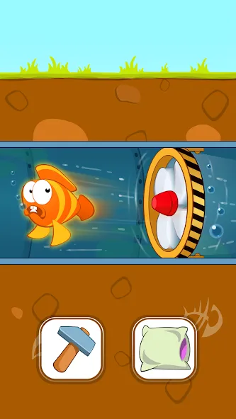 Fish Story: Save the Lover [MOD: безлимитные монеты и все уровни] Screenshot 2